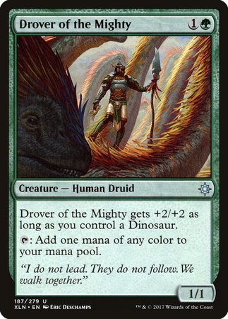 Drover of the Mighty [Ixalan] | Cards and Coasters CA