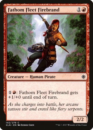Fathom Fleet Firebrand [Ixalan] | Cards and Coasters CA