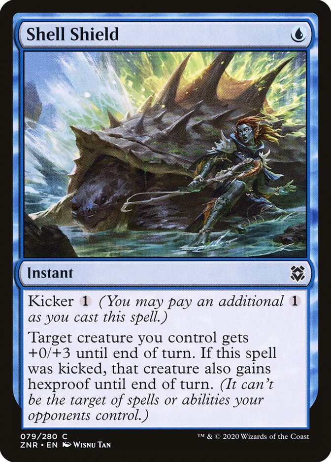 Shell Shield [Zendikar Rising] | Cards and Coasters CA