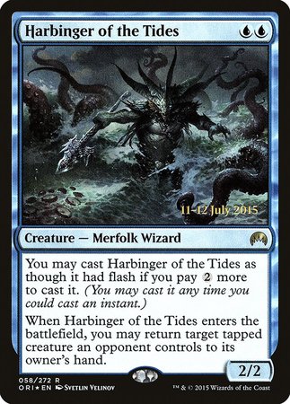 Harbinger of the Tides [Magic Origins Promos] | Cards and Coasters CA