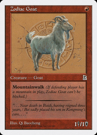 Zodiac Goat [Portal Three Kingdoms] | Cards and Coasters CA