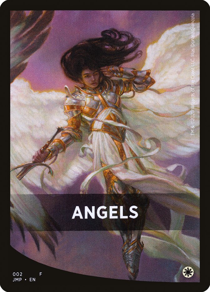 Angels Theme Card [Jumpstart Front Cards] | Cards and Coasters CA