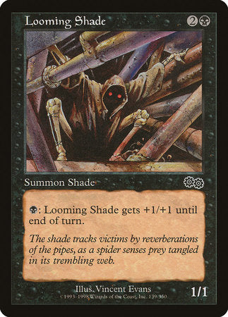 Looming Shade [Urza's Saga] | Cards and Coasters CA