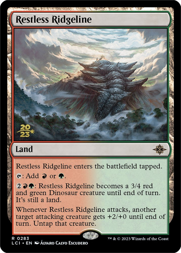 Restless Ridgeline [The Lost Caverns of Ixalan Prerelease Cards] | Cards and Coasters CA