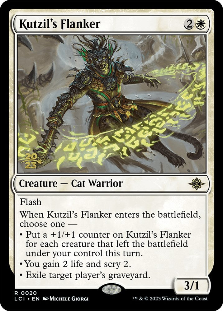 Kutzil's Flanker [The Lost Caverns of Ixalan Prerelease Cards] | Cards and Coasters CA