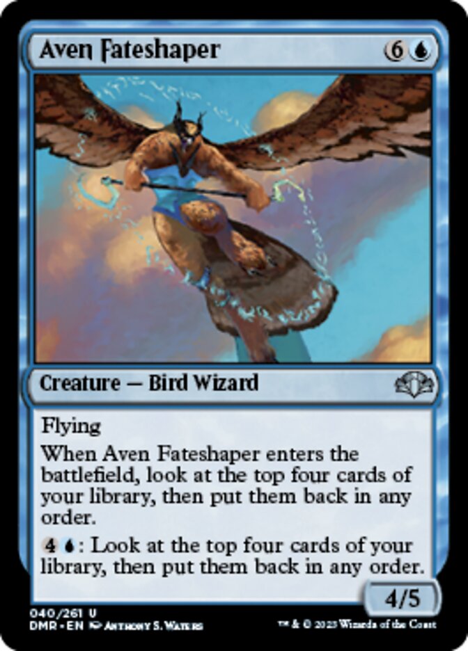 Aven Fateshaper [Dominaria Remastered] | Cards and Coasters CA
