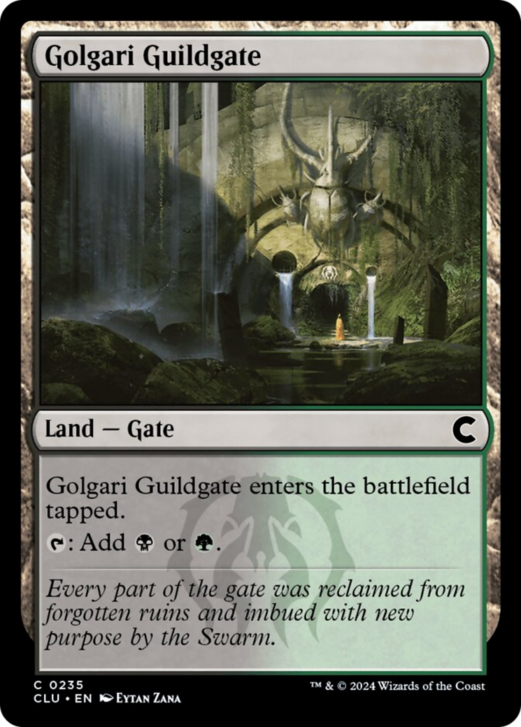 Golgari Guildgate [Ravnica: Clue Edition] | Cards and Coasters CA