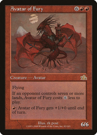 Avatar of Fury [Prophecy] | Cards and Coasters CA