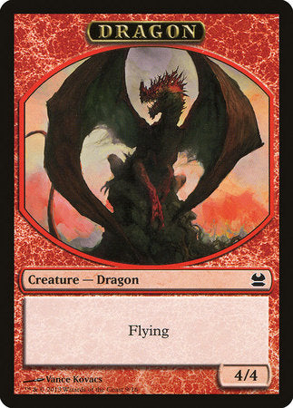 Dragon Token [Modern Masters Tokens] | Cards and Coasters CA