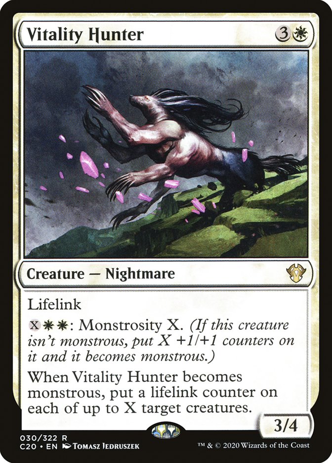 Vitality Hunter [Commander 2020] | Cards and Coasters CA