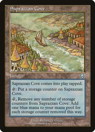 Saprazzan Cove [Mercadian Masques] | Cards and Coasters CA