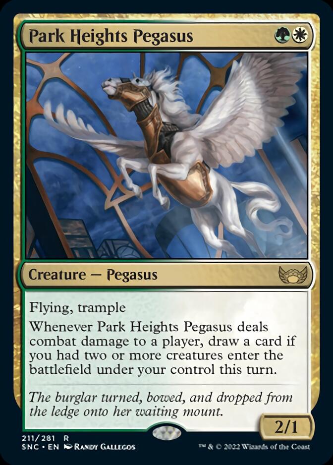 Park Heights Pegasus [Streets of New Capenna] | Cards and Coasters CA