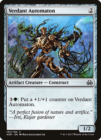 Verdant Automaton [Aether Revolt] | Cards and Coasters CA