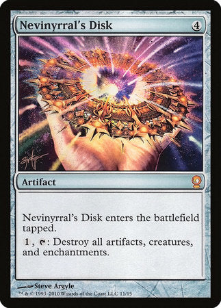 Nevinyrral's Disk [From the Vault: Relics] | Cards and Coasters CA