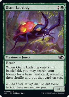 Giant Ladybug [Jumpstart 2022] | Cards and Coasters CA