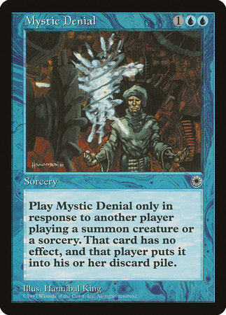 Mystic Denial [Portal] | Cards and Coasters CA