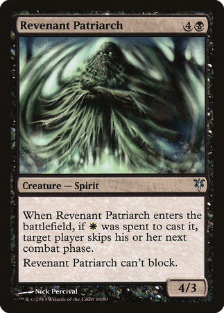 Revenant Patriarch [Duel Decks: Sorin vs. Tibalt] | Cards and Coasters CA