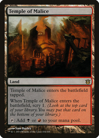 Temple of Malice [Born of the Gods] | Cards and Coasters CA