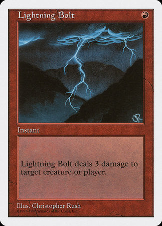 Lightning Bolt [Anthologies] | Cards and Coasters CA