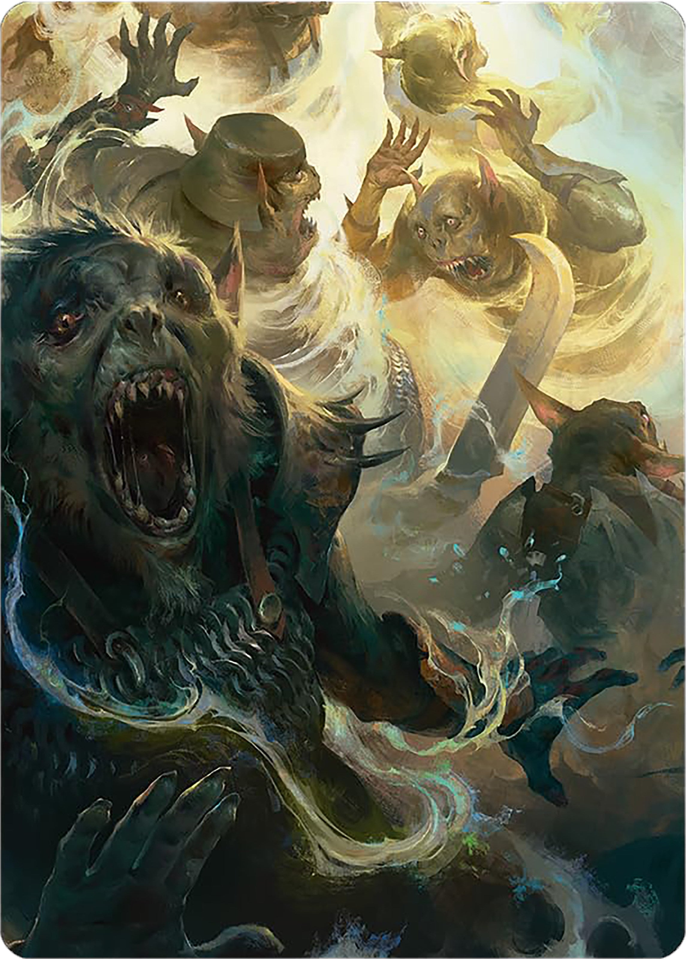 Galadriel's Dismissal Art Card [The Lord of the Rings: Tales of Middle-earth Art Series] | Cards and Coasters CA