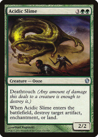 Acidic Slime [Commander 2013] | Cards and Coasters CA