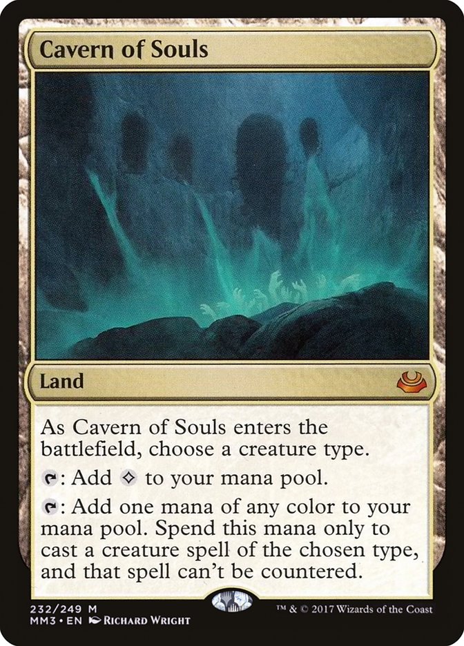 Cavern of Souls [Modern Masters 2017] | Cards and Coasters CA