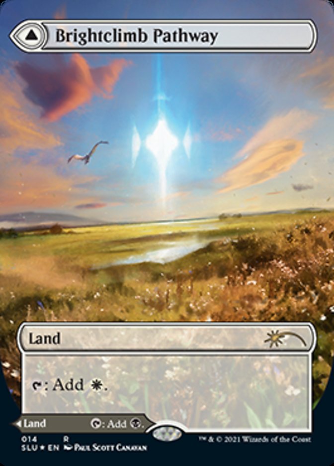 Brightclimb Pathway // Grimclimb Pathway (Borderless) [Secret Lair: Ultimate Edition 2] | Cards and Coasters CA