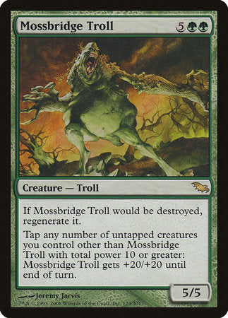 Mossbridge Troll [Shadowmoor] | Cards and Coasters CA