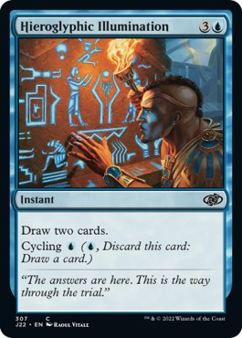 Hieroglyphic Illumination [Jumpstart 2022] | Cards and Coasters CA