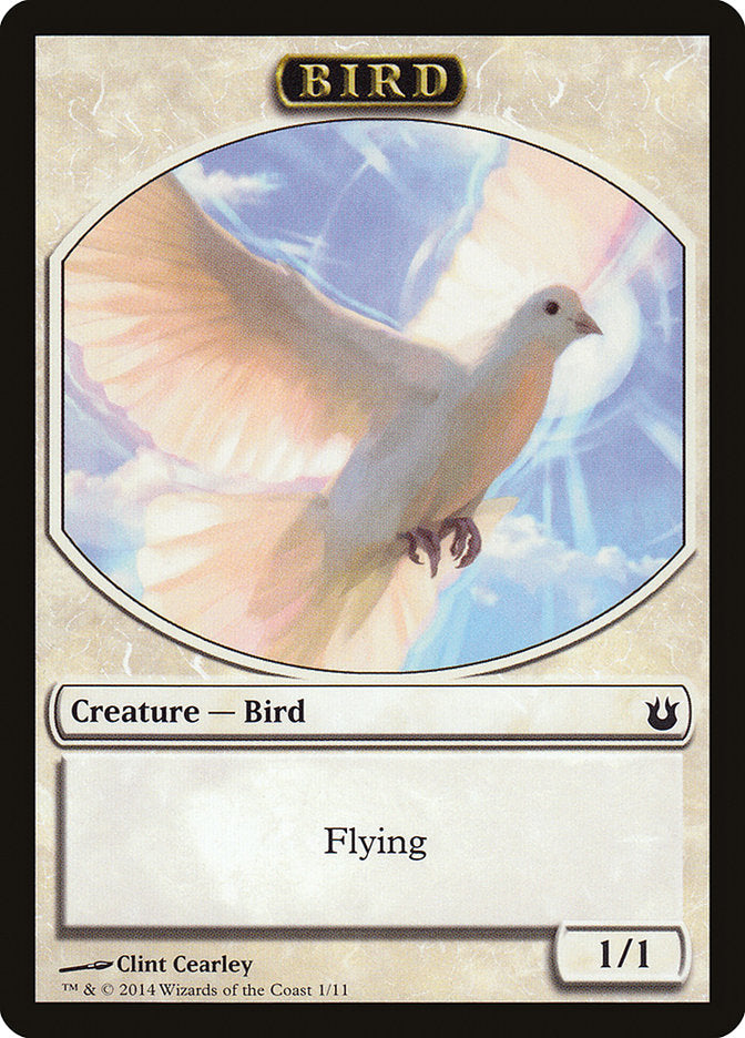 Bird (1/11) [Born of the Gods Tokens] | Cards and Coasters CA