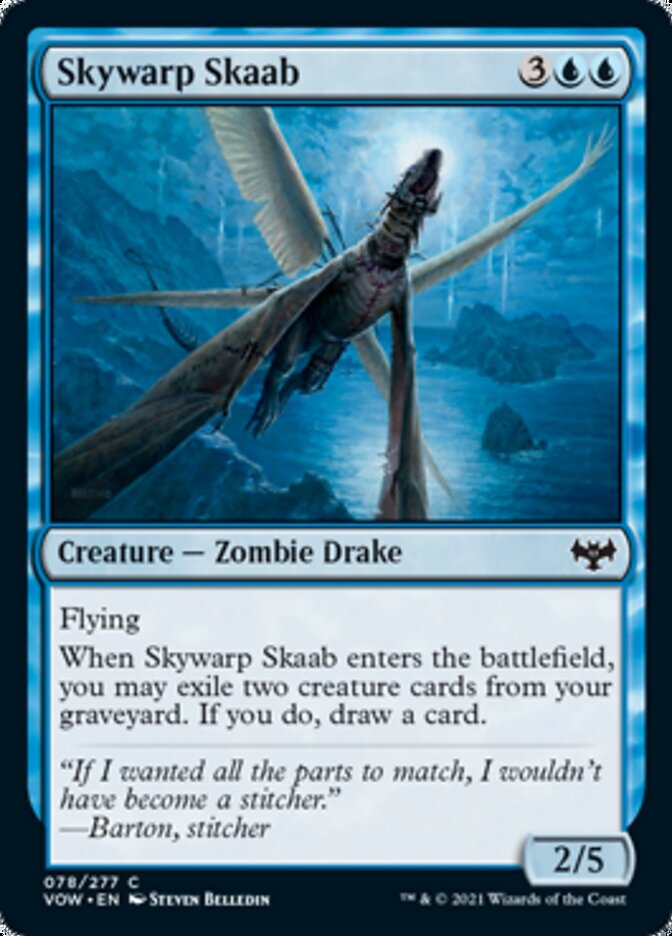 Skywarp Skaab [Innistrad: Crimson Vow] | Cards and Coasters CA