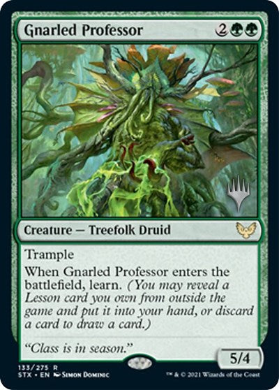 Gnarled Professor (Promo Pack) [Strixhaven: School of Mages Promos] | Cards and Coasters CA