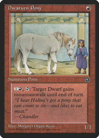 Dwarven Pony [Homelands] | Cards and Coasters CA