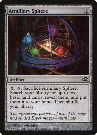 Armillary Sphere [Planechase 2012] | Cards and Coasters CA