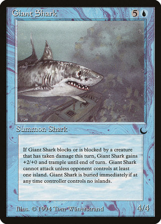 Giant Shark [The Dark] | Cards and Coasters CA