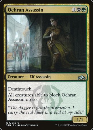 Ochran Assassin [Guilds of Ravnica] | Cards and Coasters CA