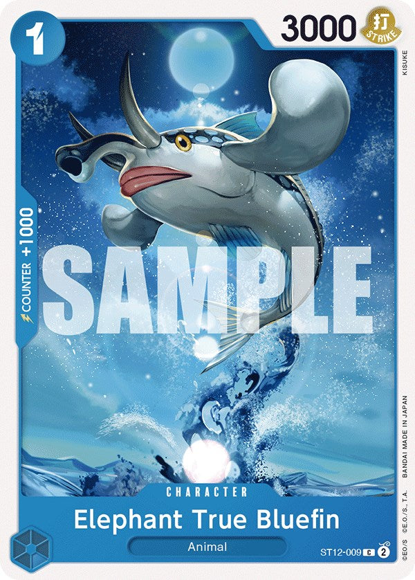 Elephant True Bluefin [Starter Deck: Zoro and Sanji] | Cards and Coasters CA