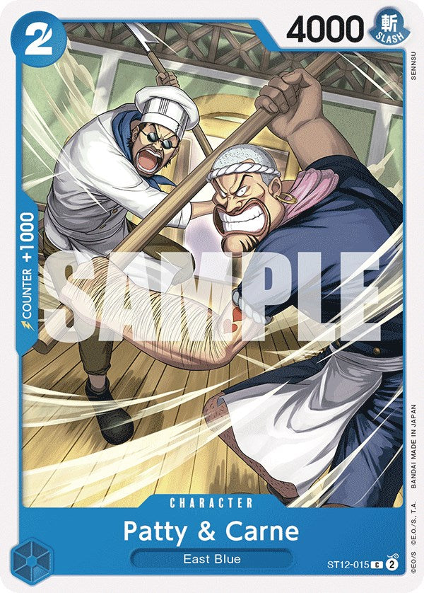 Patty & Carne [Starter Deck: Zoro and Sanji] | Cards and Coasters CA