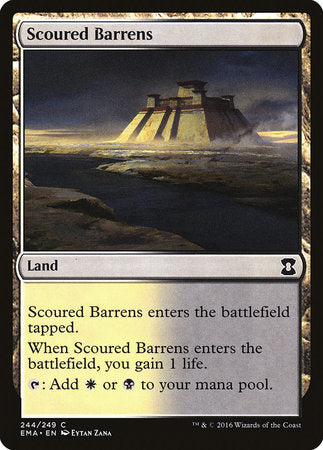 Scoured Barrens [Eternal Masters] | Cards and Coasters CA