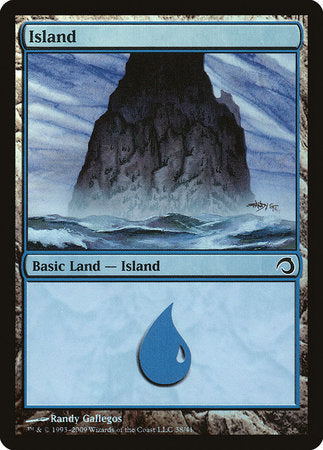 Island (38) [Premium Deck Series: Slivers] | Cards and Coasters CA