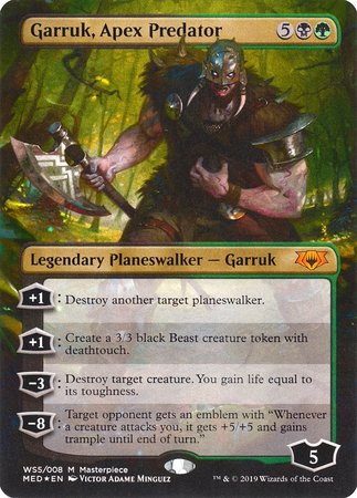 Garruk, Apex Predator [Mythic Edition] | Cards and Coasters CA