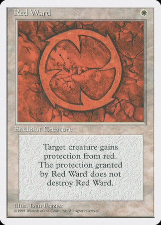 Red Ward [Fourth Edition] | Cards and Coasters CA