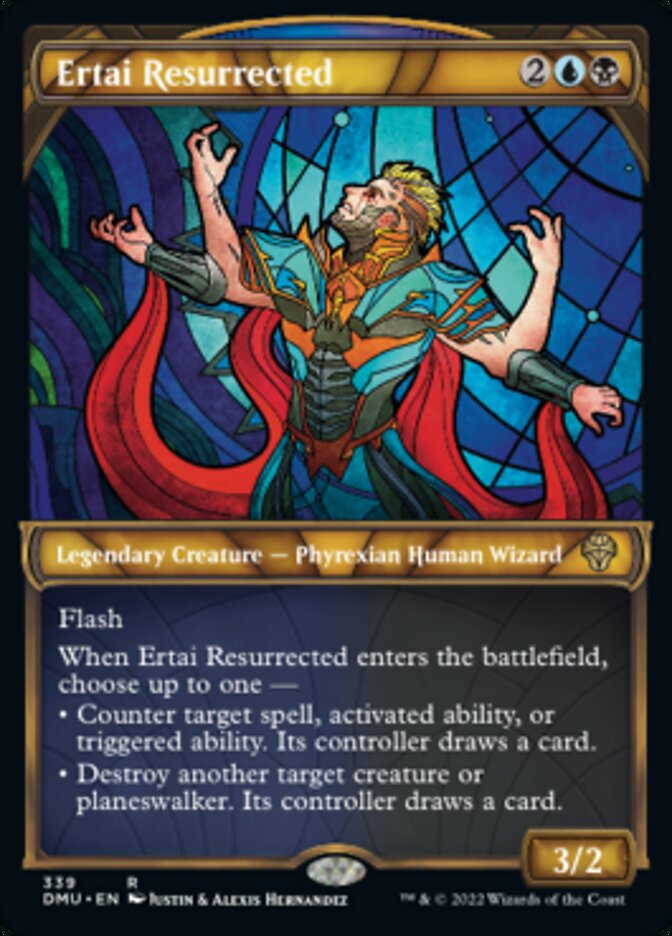 Ertai Resurrected (Showcase Textured) [Dominaria United] | Cards and Coasters CA