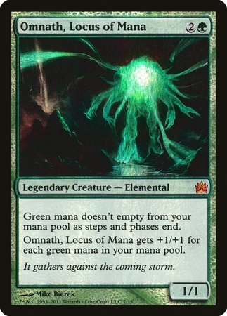 Omnath, Locus of Mana [From the Vault: Legends] | Cards and Coasters CA