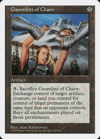 Gauntlets of Chaos [Fifth Edition] | Cards and Coasters CA