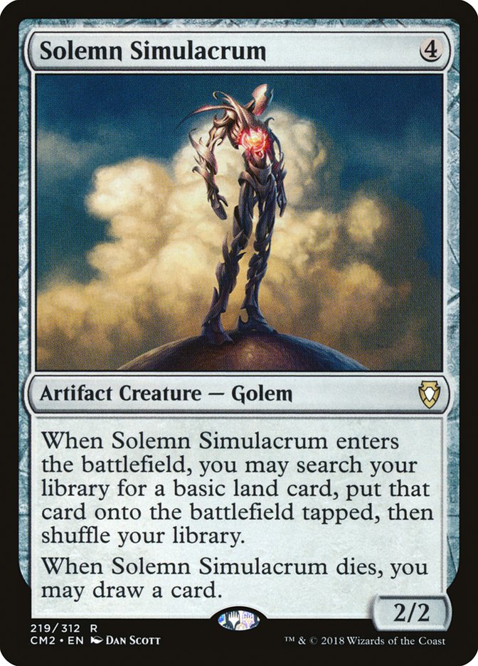 Solemn Simulacrum (219/312) [Commander Anthology Volume II] | Cards and Coasters CA