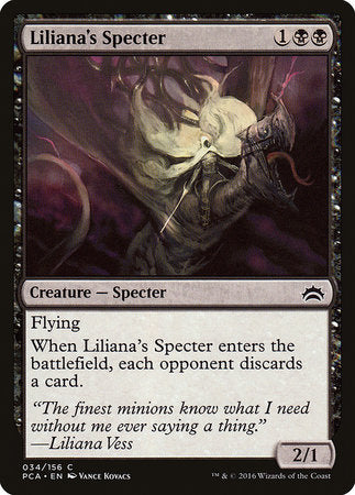 Liliana's Specter [Planechase Anthology] | Cards and Coasters CA