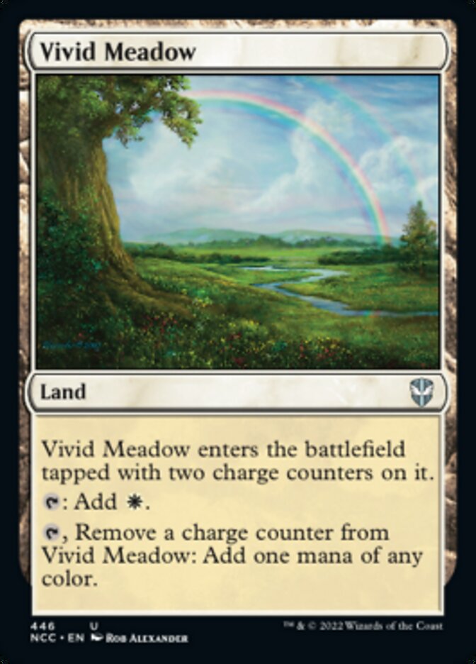 Vivid Meadow [Streets of New Capenna Commander] | Cards and Coasters CA