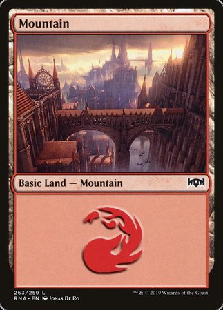 Mountain [Ravnica Allegiance] | Cards and Coasters CA