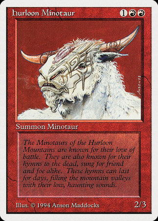 Hurloon Minotaur [Summer Magic / Edgar] | Cards and Coasters CA